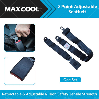 Adjustable Retractable Seat Lap Sash Belt Strap for Car Truck