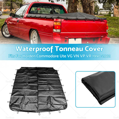 Black Tonneau Cover for Holden Commodore Ute VG VN VP VR (1990-2001)