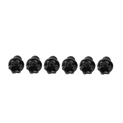 6pcs M8x10mm Titanium Torx Head Flange Screws for Motorcycle Bike