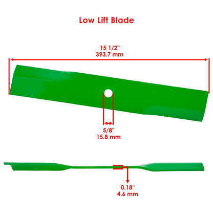 Deck Blade with Bolt for Toro 44 Inch (1990–1999)