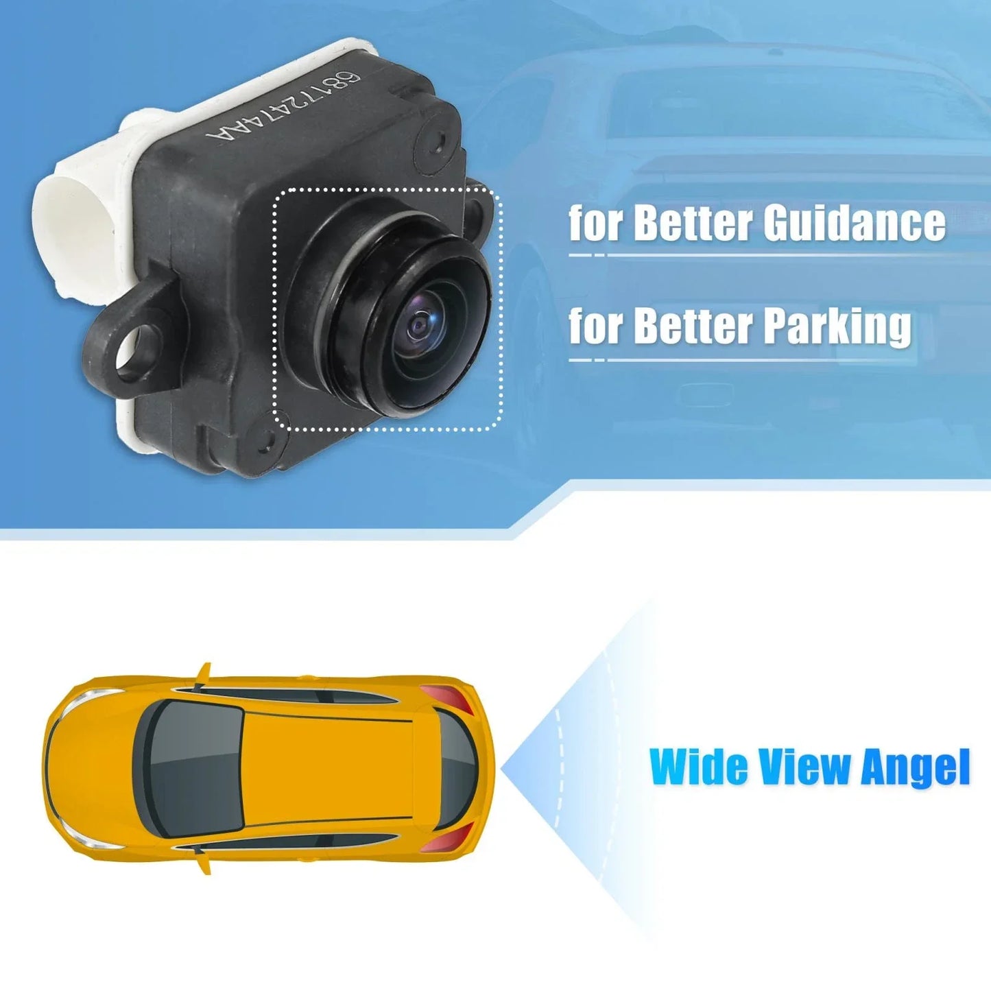 Dodge Challenger Deck Lid Rear View Backup Camera for 2015-2018 Models