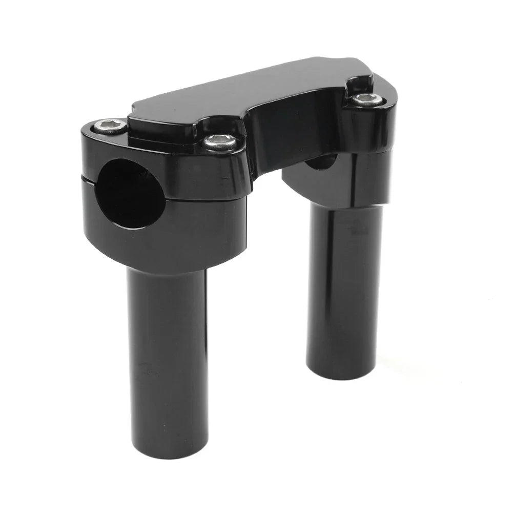 4" Handlebar Risers Top Clamp for Harley Sportster, Dyna, Softail, Road King