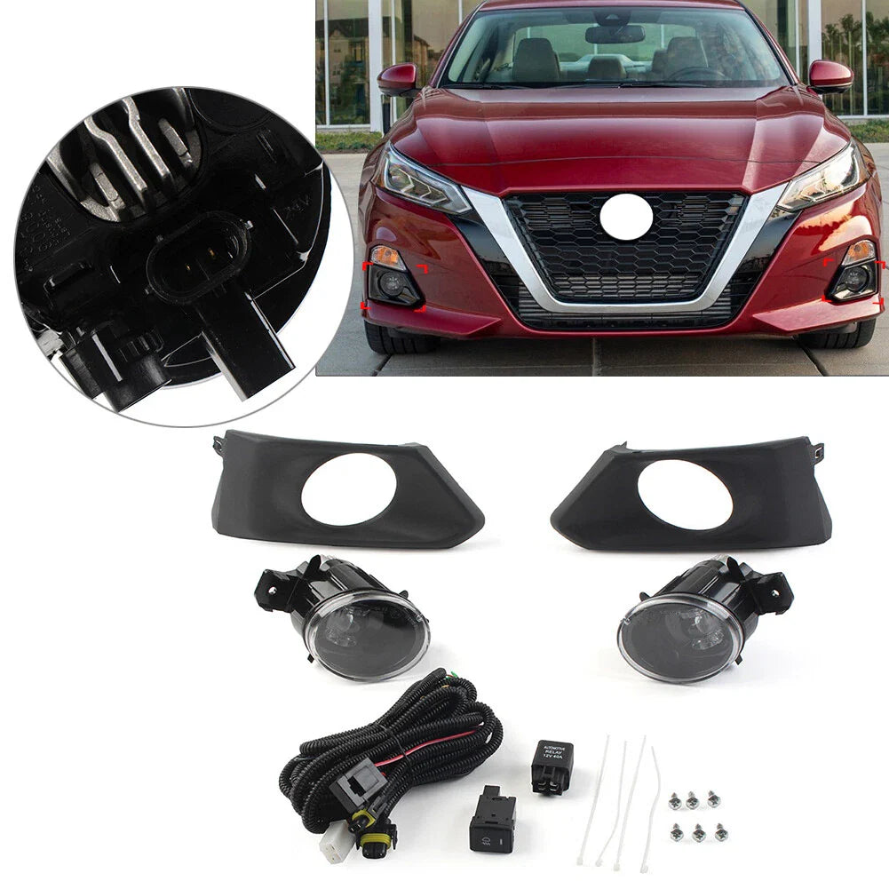 LED Daytime Running Lights Fog Lights for Nissan Altima (2019-2022)