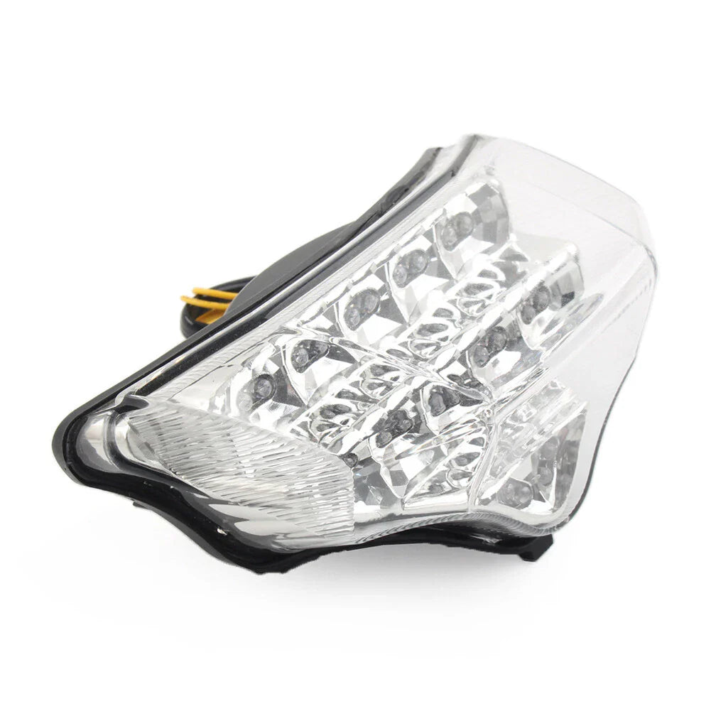 LED Rear Taillights Clear Turn Signal Assembly for Yamaha FZ600 FZ6 FAZER (04-09)
