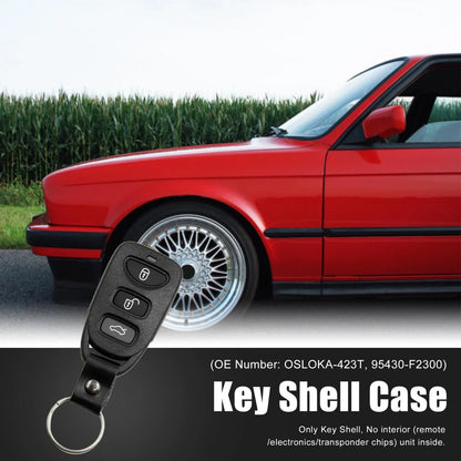 Car Key Fob Shell Case for Hyundai Elantra Sonata 4 Button (2011-2020)