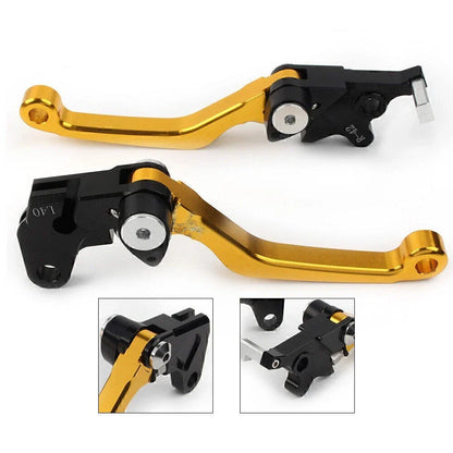 CNC Gold Pivot Clutch Brake Levers for Suzuki DRZ400S/SM/E (2000-2022)