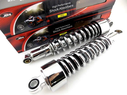 325mm JBS Chrome Rear Shock Absorbers for Yamaha XS650