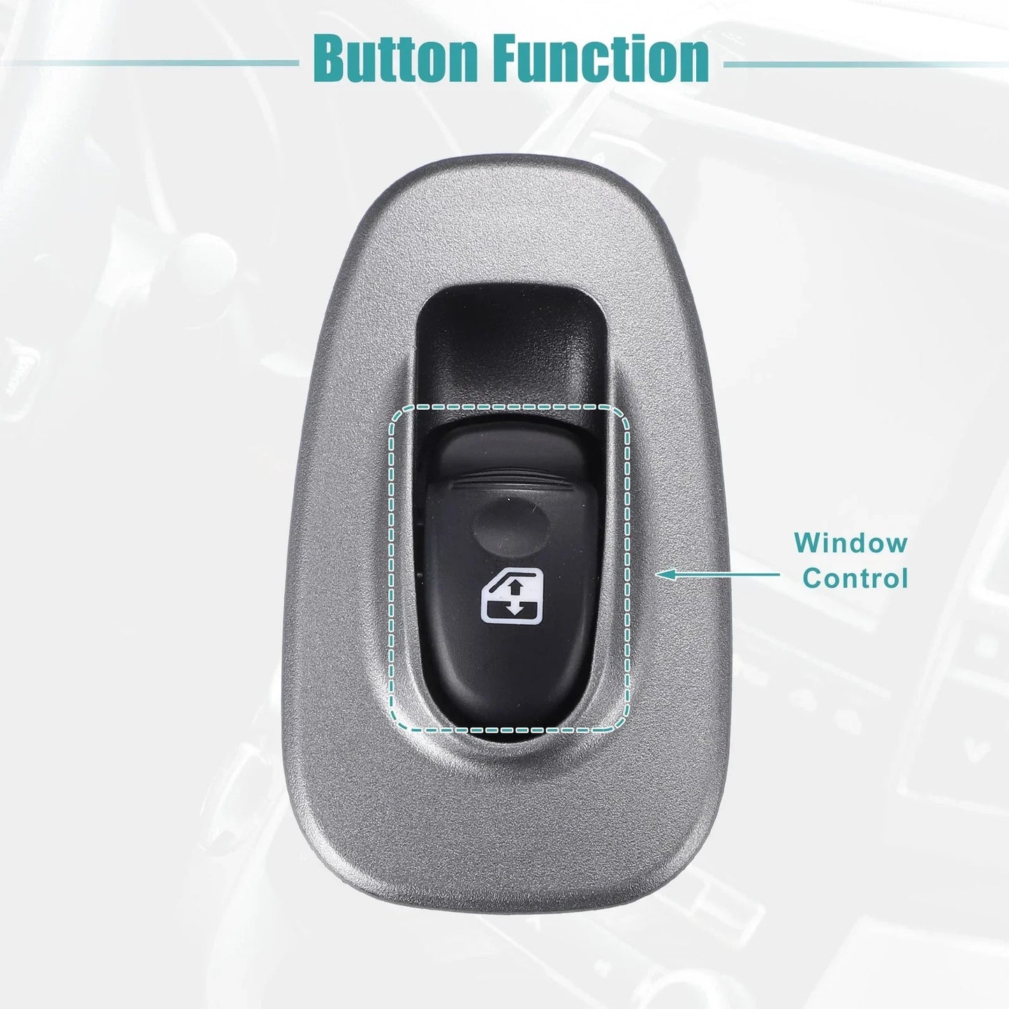 Rear Side Power Window Switch for Hyundai Accent (2003-2005)