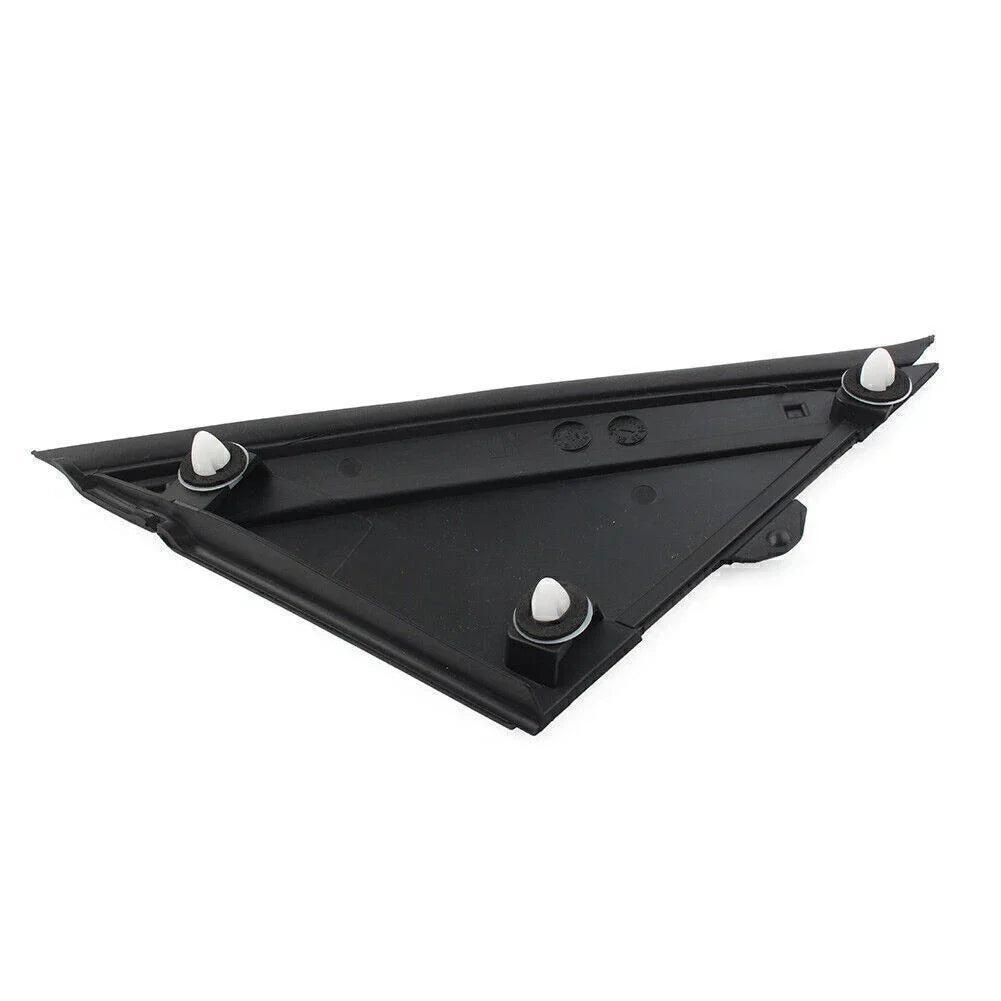 Glossy Black Door Mirror Flag Cover for Fiat 500 (2012-2019)
