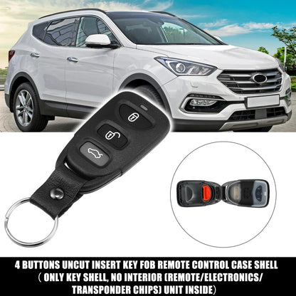 Keyless Entry Remote Key Shell Cover for Hyundai & Kia (No Chip)
