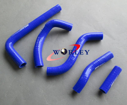 Silicone Radiator Hose Kit for Suzuki RMZ250 2010-2012 ( Black)