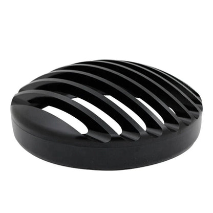 CNC Shallow Cut Headlight Grill Cover for Bobber Motorcycles