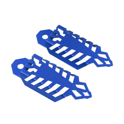 Universal Fork Dust Shock Absorber Spring Covers for ATV Off Road Blue