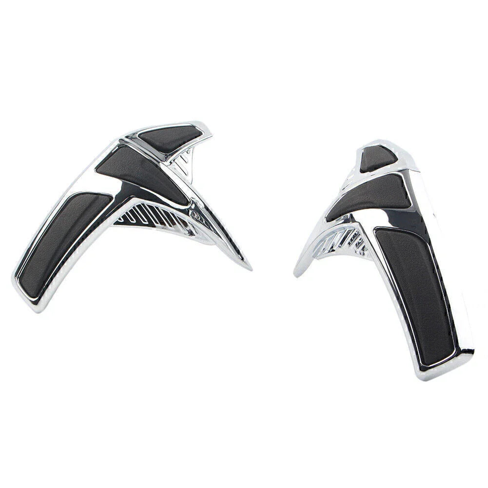 Chrome Fairing Saddlebag Scuff Protectors for Honda Goldwing GL1800 (2001-2011)