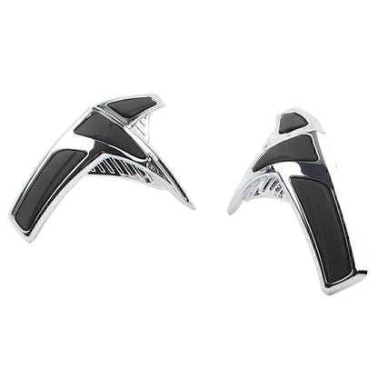 Chrome Fairing Saddlebag Scuff Protectors for Honda Goldwing GL1800 (2001-2011)