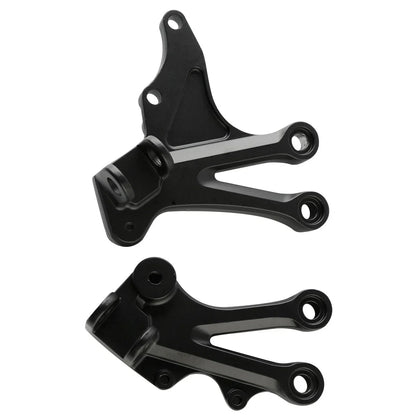 Matte Black Footrest Pegs for Kawasaki Ninja ZX10R (2004-2005)