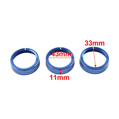 AC Switch Control Knob Ring for Kia Cerato K3 Forte (2017-2018)