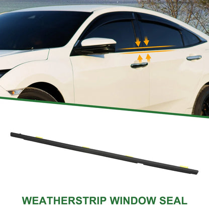 Rear Left Weatherstrip Window Seal for Honda Civic (2001-2005)