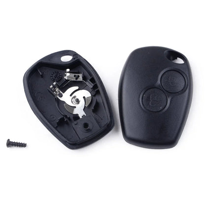Plastic Keyring for Renault Dacia Duster, Logan, Sandero, Nissan (2010-2023)