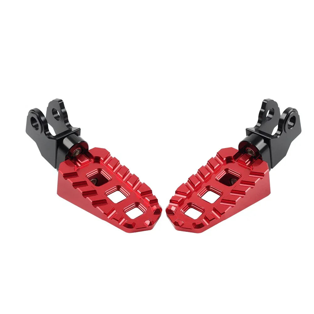 Front Footrests Pegs for Honda CL250 Rebel 250 300 500 (2017-2024) Red
