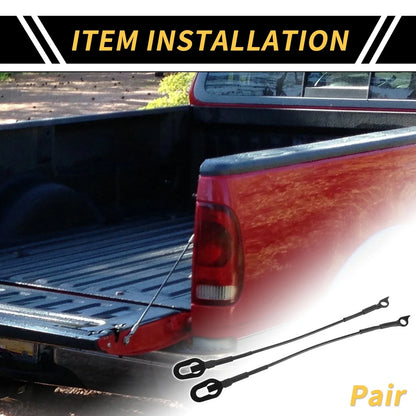 Tailgate Cables 2 x Support Cables for Dodge Ram 1500 2500 3500