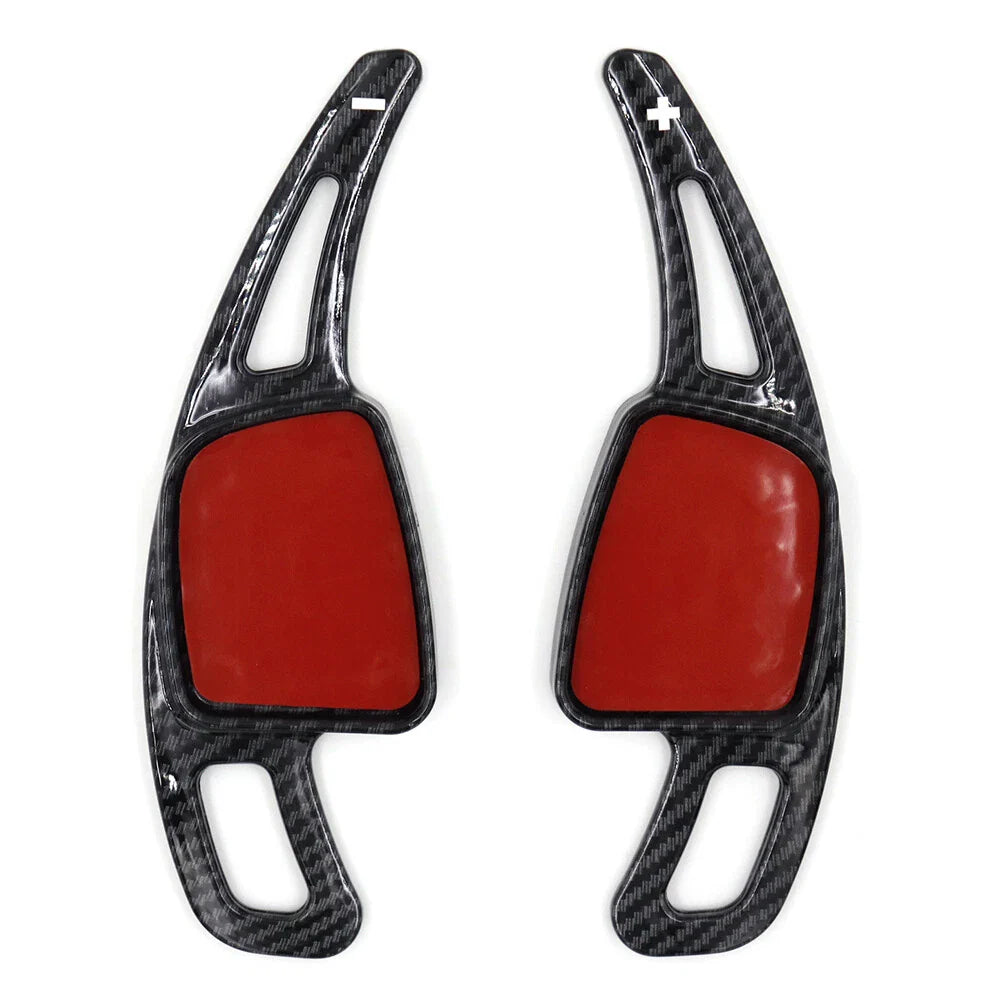 Carbon Fiber Look Steering Wheel Shift Paddles for Audi A3 S3 SQ7 (2017-2020)