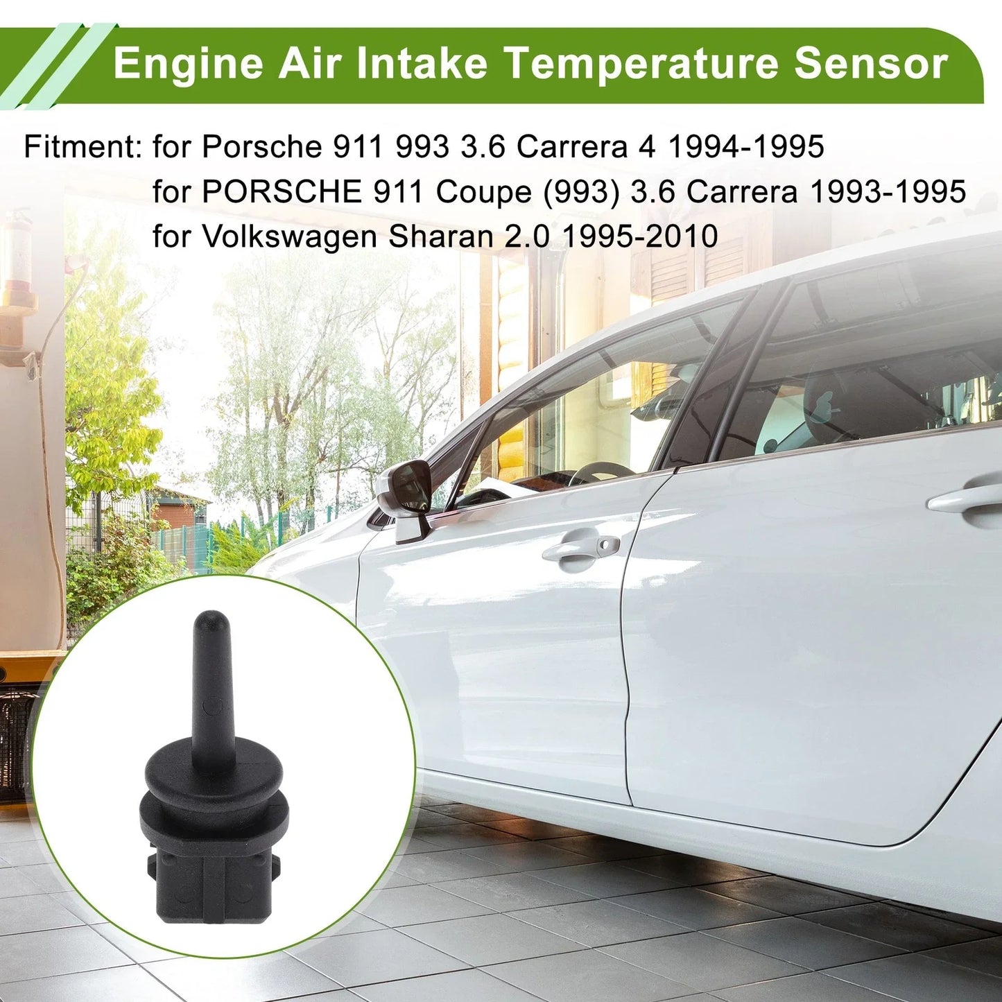 Air Charge Temperature Sensor for Porsche 911 993 3.6 Carrera (1995-1998)