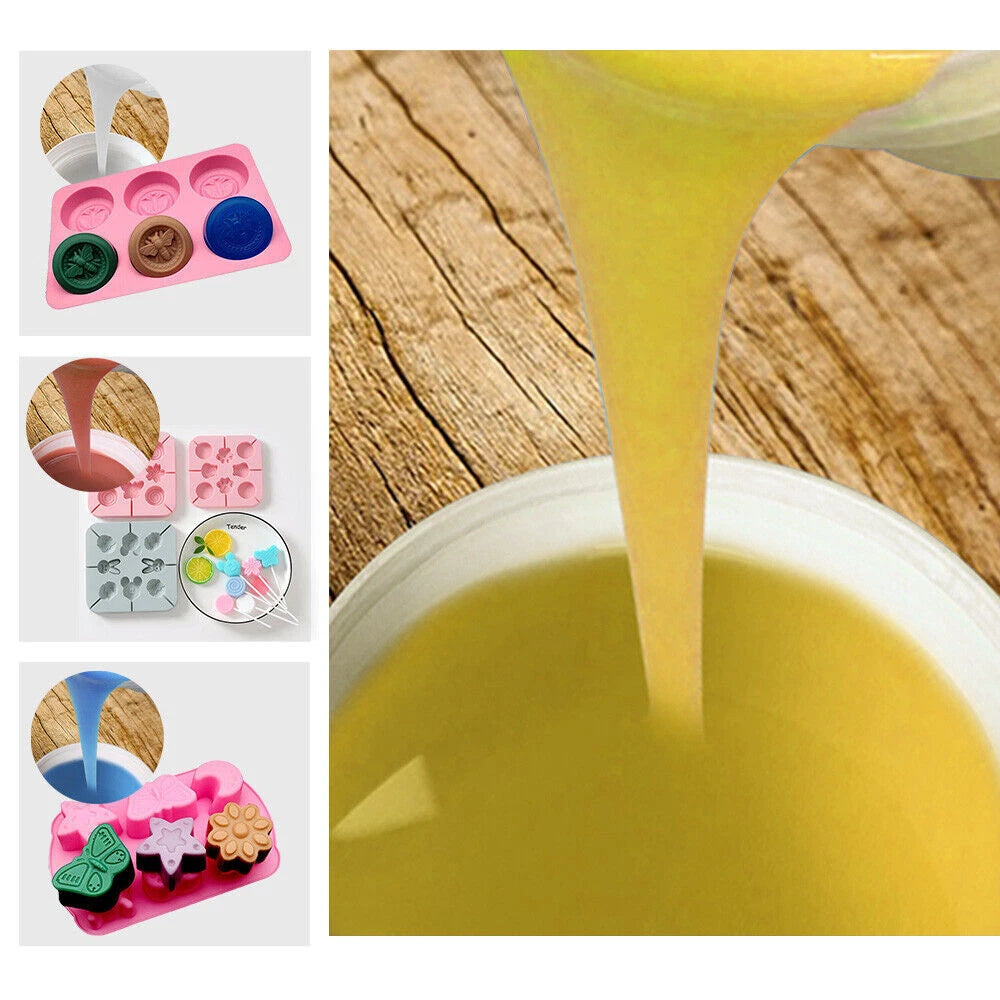 Liquid Silicone Mold Making Kit 5Kg 10Kg SH25 Yellow