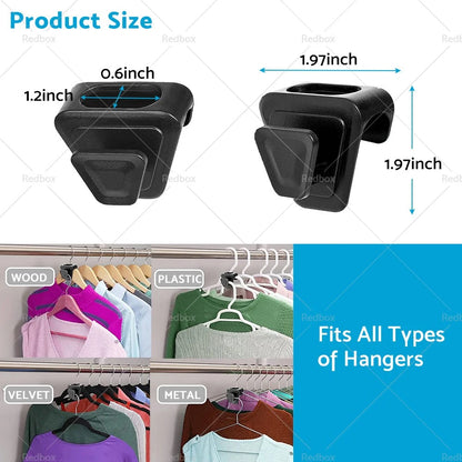 18PCS Space Saving Clothes Hanger Hooks for Organizing Closets