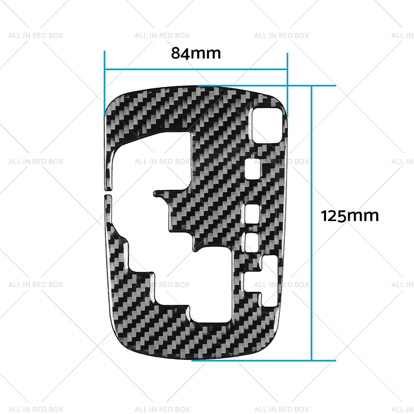 Carbon Fiber Gear Shift Sticker Trim for Toyota Hilux Revo (2015-2023)