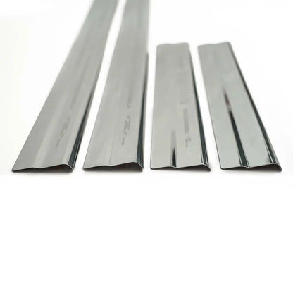 Chrome Stainless Scuff Plates 4 Doors for Nissan Navara D23 (2015-2022)