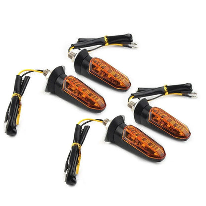 LED Turn Signal Indicator Bulbs for Universal Motorcycle - Amber Light