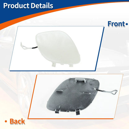 Front Car Bumper Tow Hook Cover for Mercedes-Benz (2019-2023) Diamond White