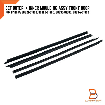 Front Door Weatherstrip Seal for Nissan Navara D21 (1987-1996)