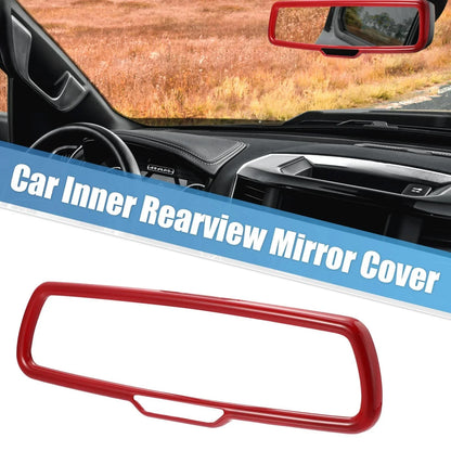 Rearview Mirror Cover Trim for Dodge Challenger (2015-2020) - ABS Red