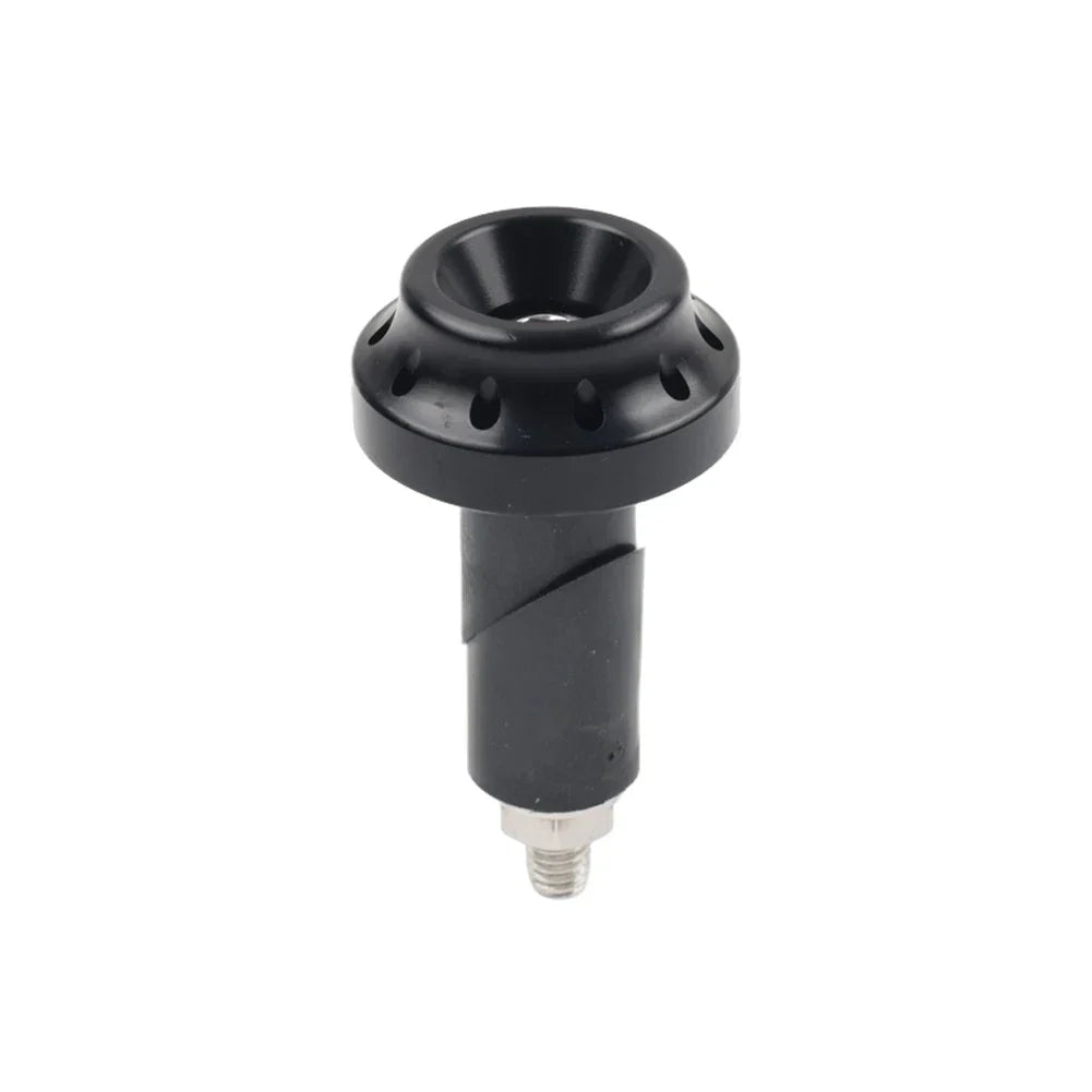 Black Motorcycle 7/8'' 1'' Handlebar Grips & End Cap Plug