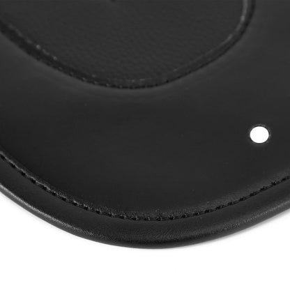 Black PU Leather Rear Fender Bib Solo Seat for Harley Road Glide FLTRX (2008-2023)