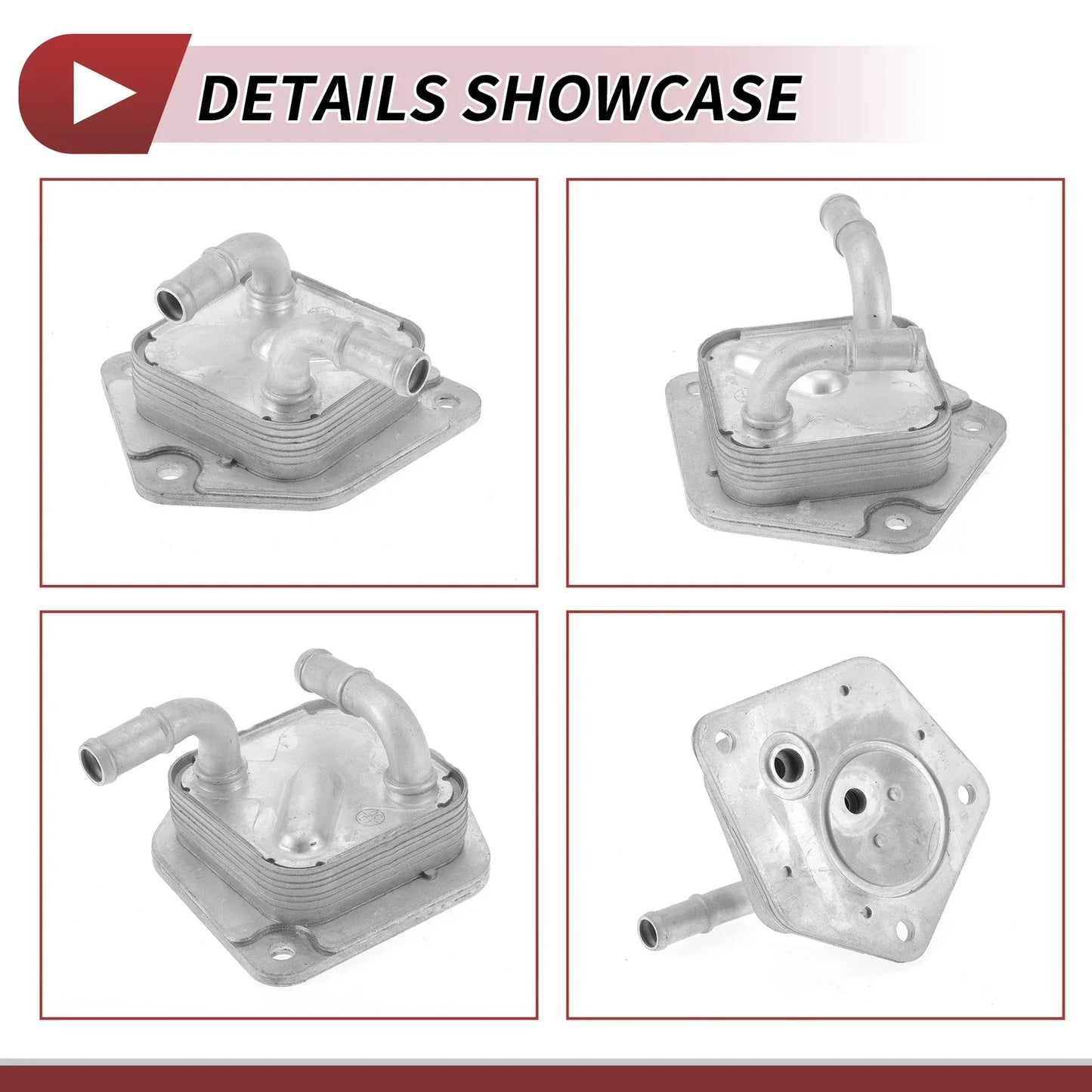 Engine Oil Cooler with O-rings for Honda Fit (2015-2019)