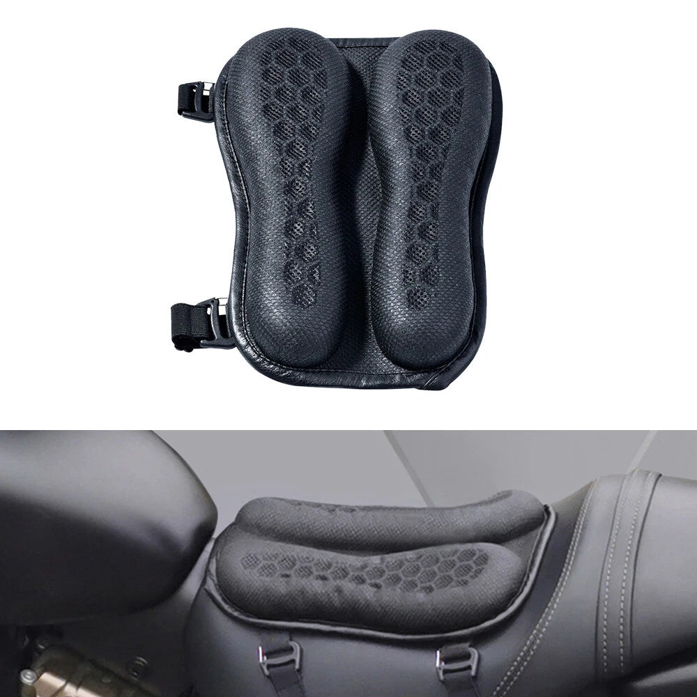 Gel Rear Seat Cushion for Motorcycle - 3D Honeycomb Structure