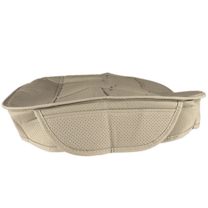 Beige PU Car Front Seat Mat Cushion