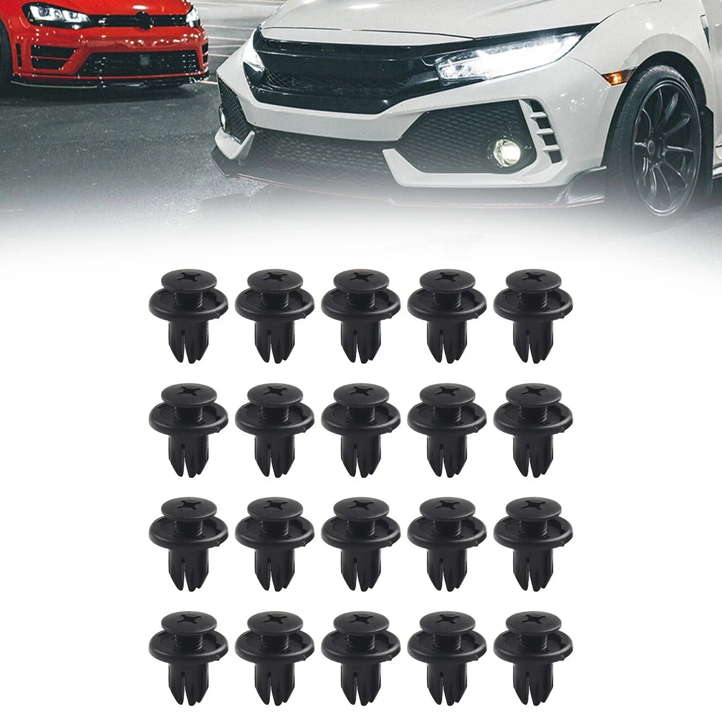 20x Inner Wheel Arch Liner Fastener Clip Kit for Mini Cooper (2001–2013)