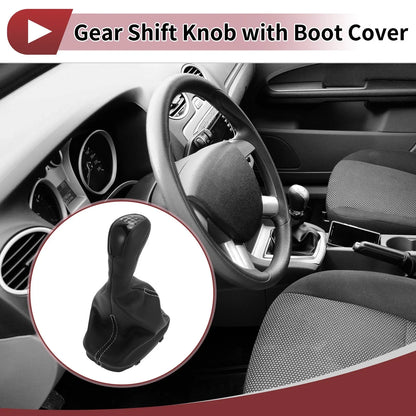 6 Speed Gear Shift Knob & Cover for Mercedes-Benz W203 S203 (2000-2007)