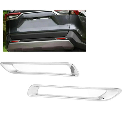 Rear Bumper Fog Light Covers for Toyota RAV4 (2019-2023)