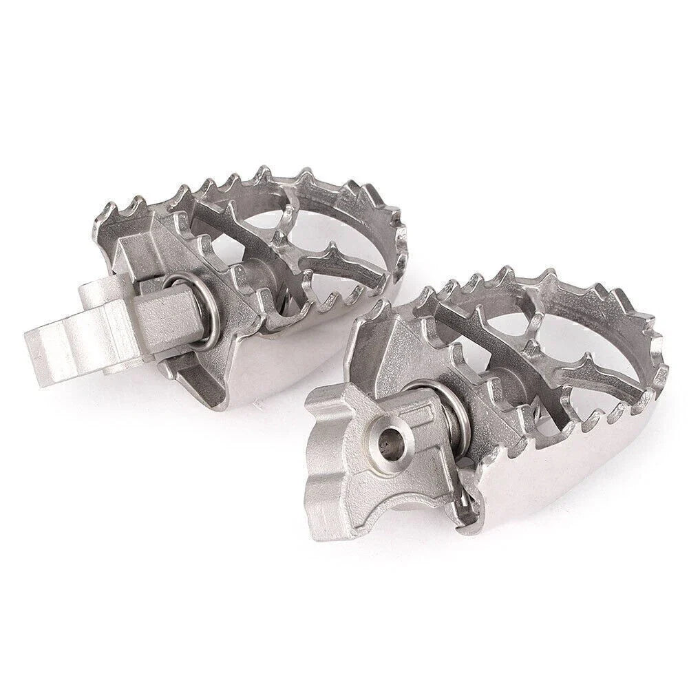 Silver Front Rider Footpegs Rearset for BMW R1200GS ADV (2013-2017)