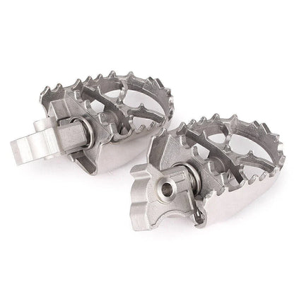 Silver Front Rider Footpegs Rearset for BMW R1200GS ADV (2013-2017)