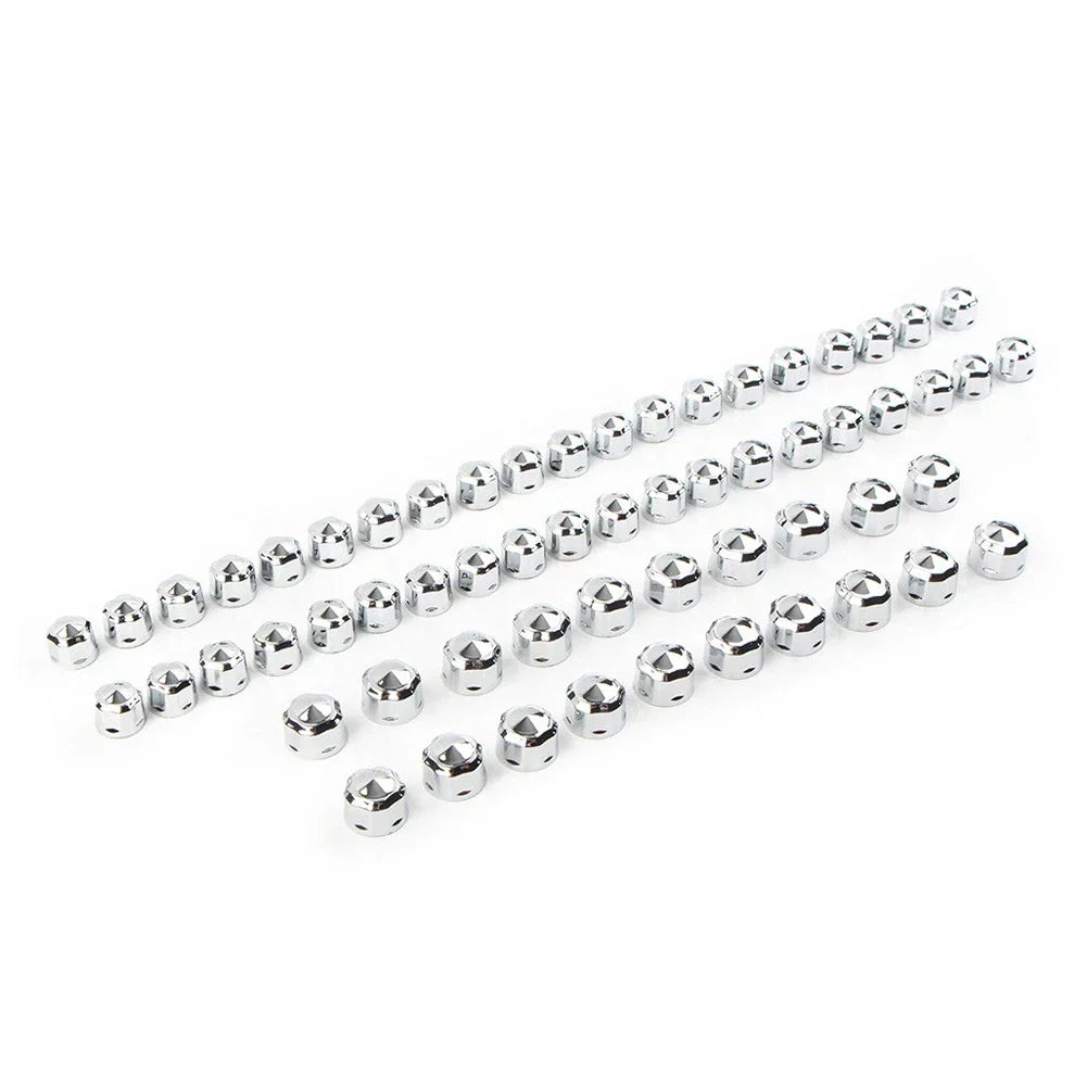 Chrome Engine Bolt Caps Cover for Harley Touring Road Street King Glide Softail (2009-2023)