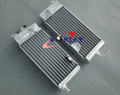 Aluminum Radiator & Blue Hose for Yamaha YZ125 (1989-1992)