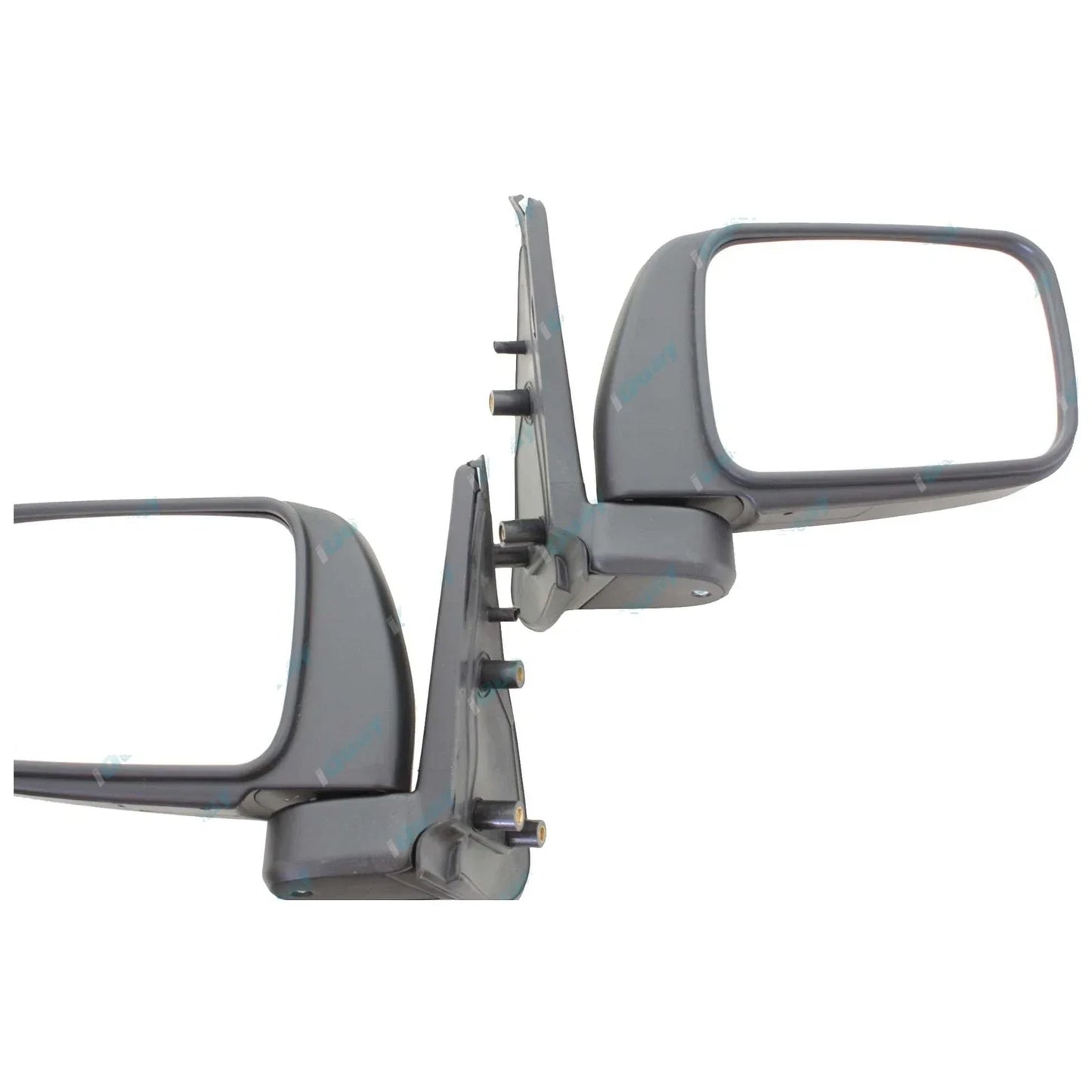 LH+RH Manual Door Mirrors Pair for Nissan Patrol GU '97-'04