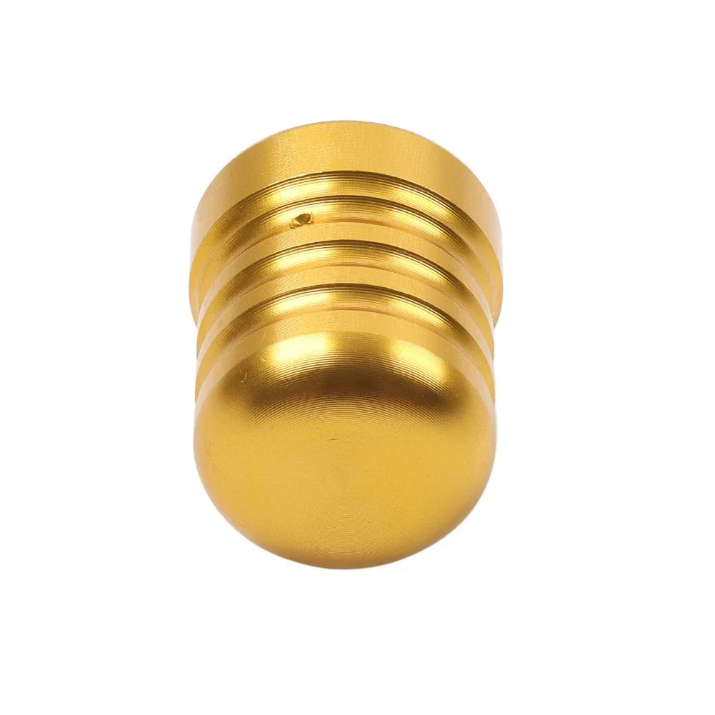 Gold Heel Shift Lever Eliminator Shaft Cap for Harley Touring Road King (1980-2023)