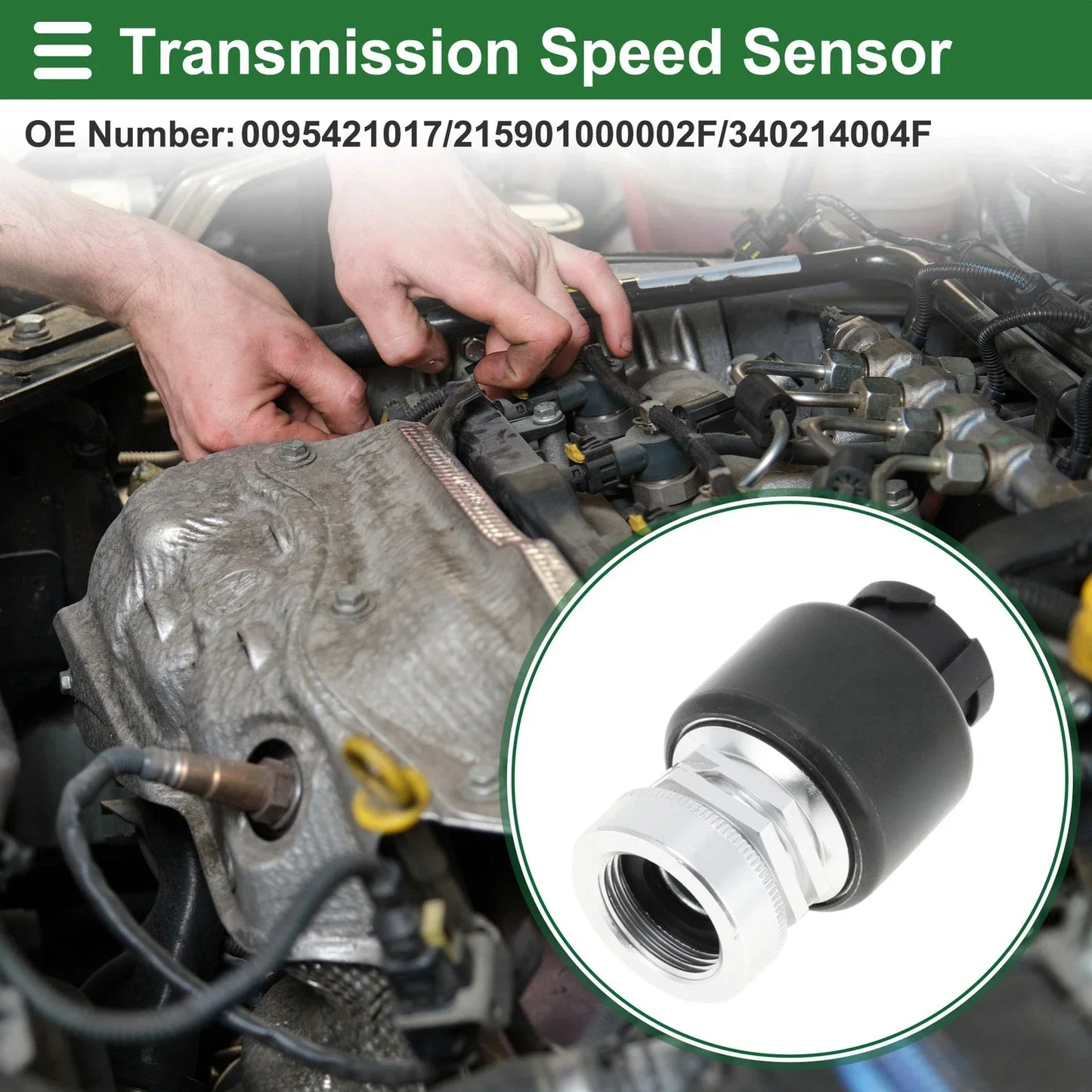 Transmission Speed Sensor for MERCEDES-BENZ Econic (1998-2024)